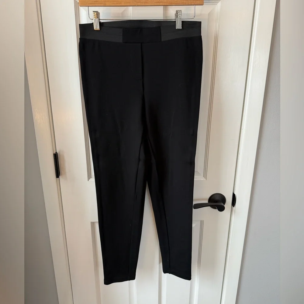 Calvin Klein Black Ankle Dress Pants Leggings - Picture 1 of 6